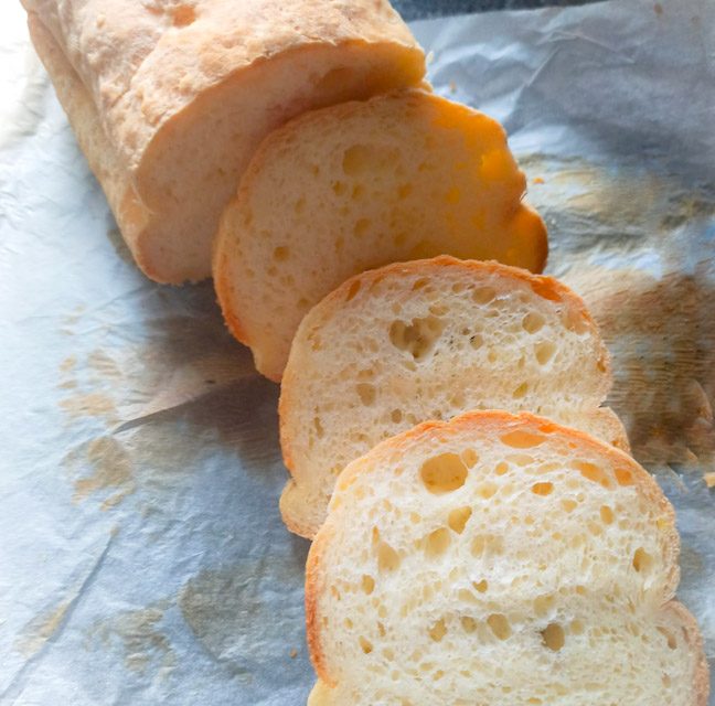 Pan de molde casero sin gluten
